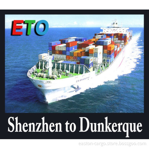 Ocean freight from Shenzhen to Dunkerque